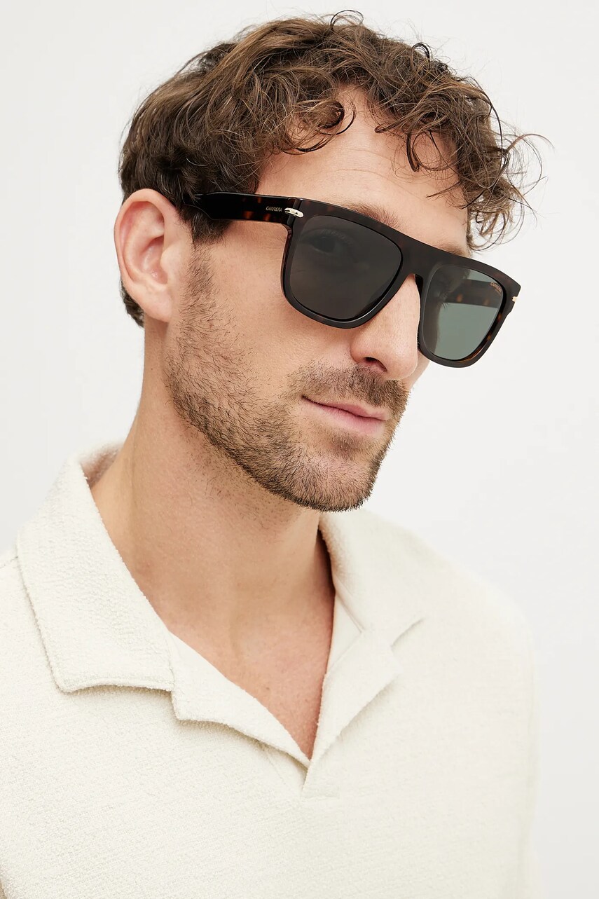 Carrera ochelari de soare barbati, culoarea maro, CARRERA 340/S