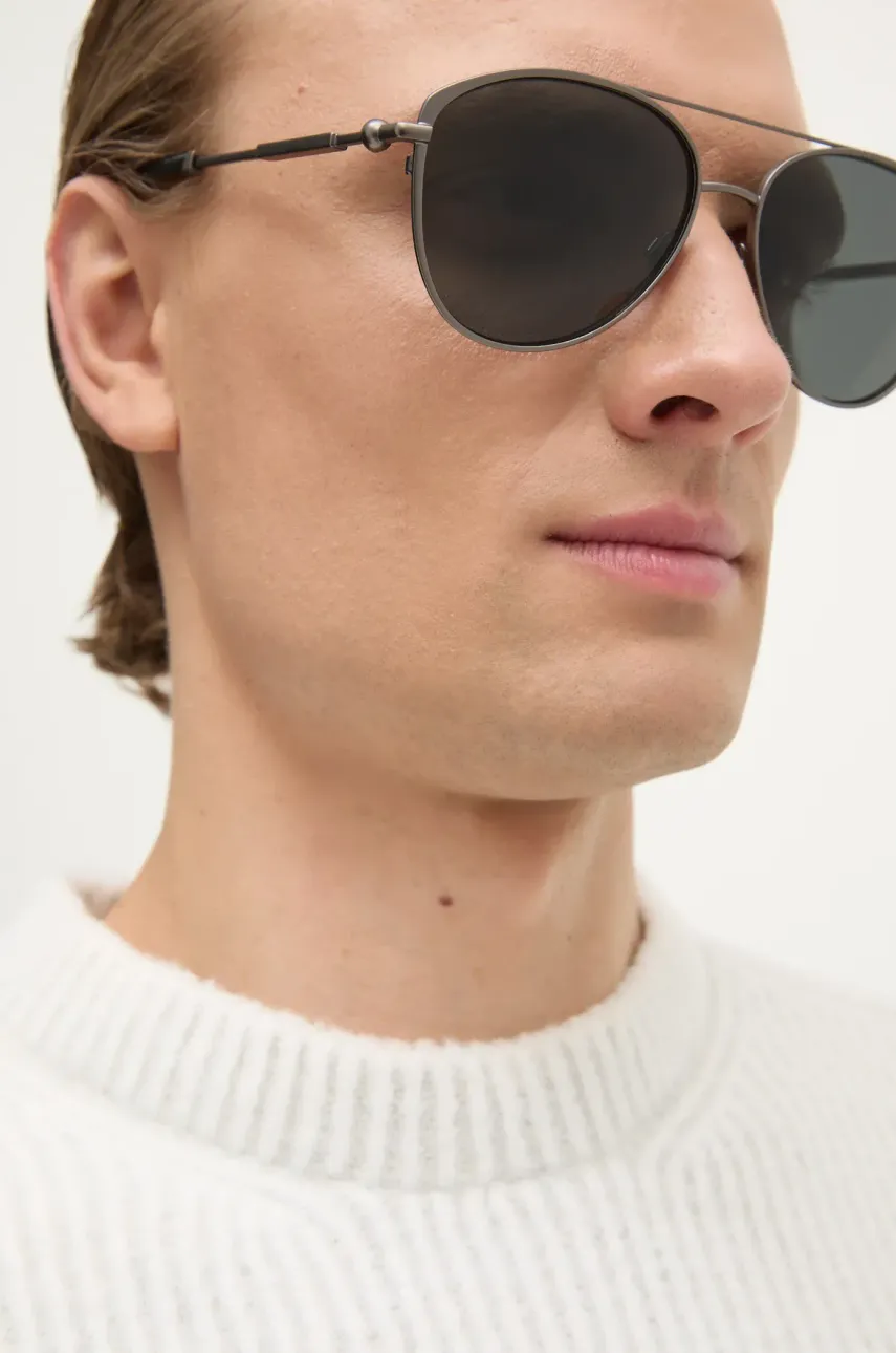 Солнцезащитные очки Burberry мужские цвет серый 0BE3157 Солнцезащитные очки Burberry мужские цвет серый 0BE3157