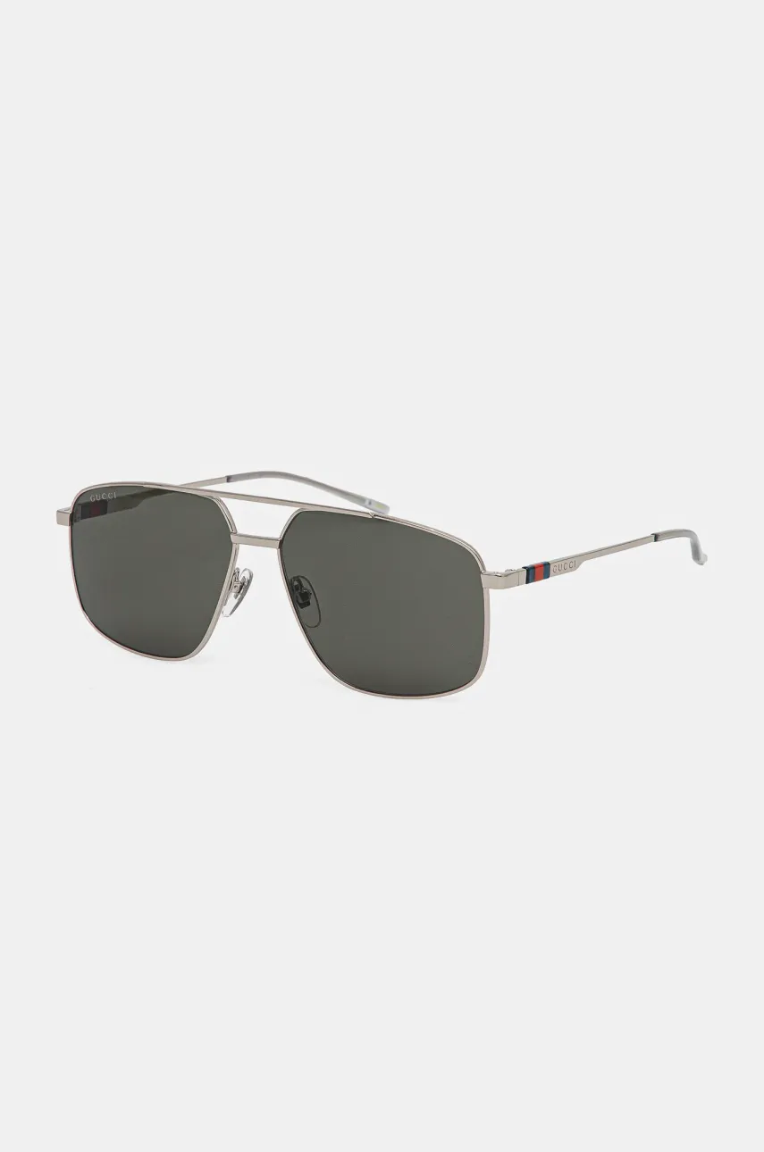 Солнцезащитные очки Gucci мужские цвет серебрянный GG1676S Солнцезащитные очки Gucci мужские цвет серебрянный GG1676S