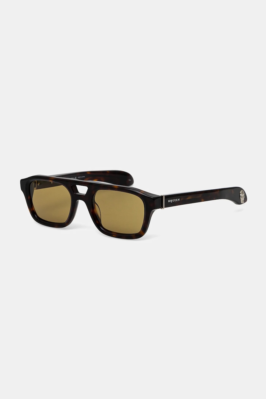 Alexander McQueen ochelari de soare barbati, culoarea portocaliu, AM0505S Alexander McQueen ochelari de soare barbati, culoarea portocaliu, AM0505S
