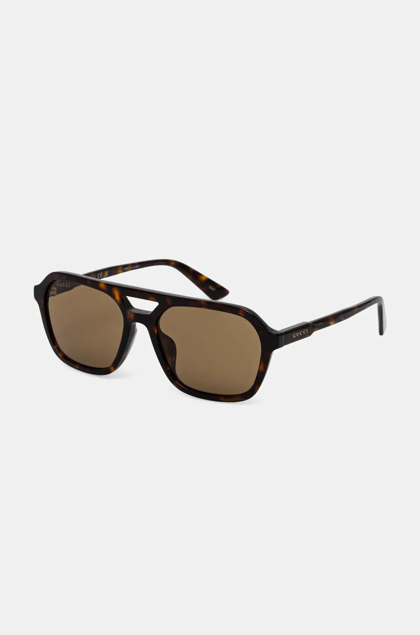 Gucci ochelari de soare barbati, culoarea portocaliu, GG1823SA