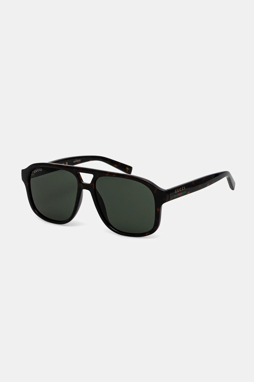 Gucci ochelari de soare barbati, culoarea portocaliu, GG1856S