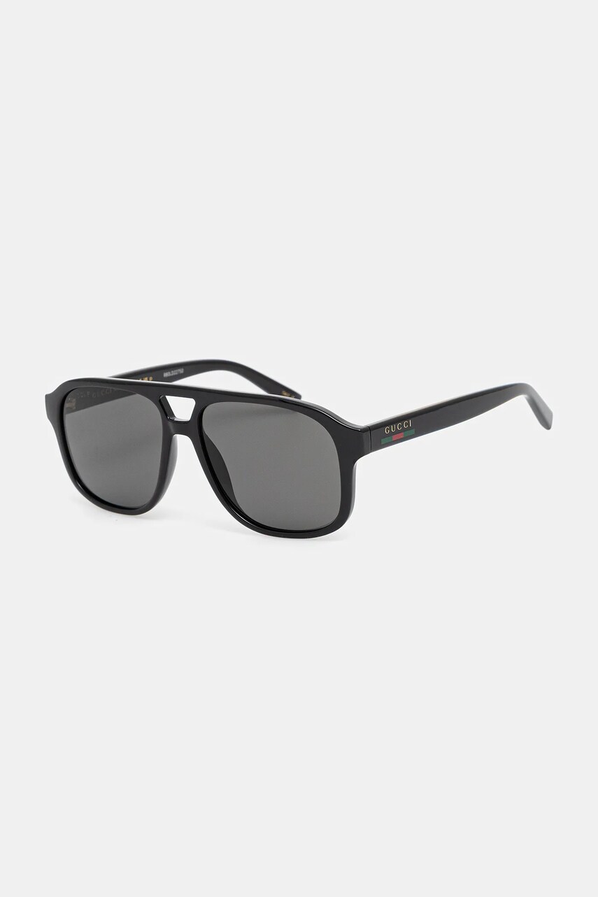 Gucci ochelari de soare barbati, culoarea negru, GG1856S
