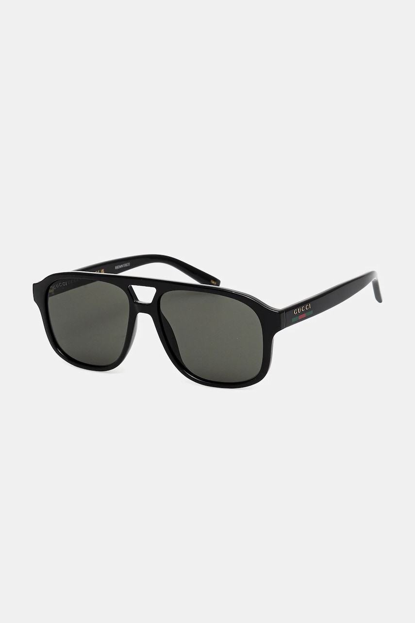 Gucci ochelari de soare bărbați, culoarea negru, GG1856S