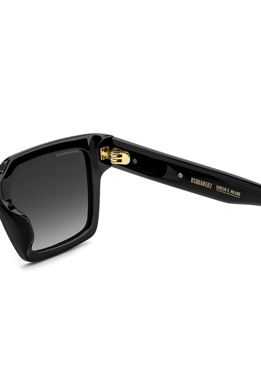 Γυαλιά DSQUARED2 χρώμα: μαύρο, D2 0161/G/S φωτογραφία