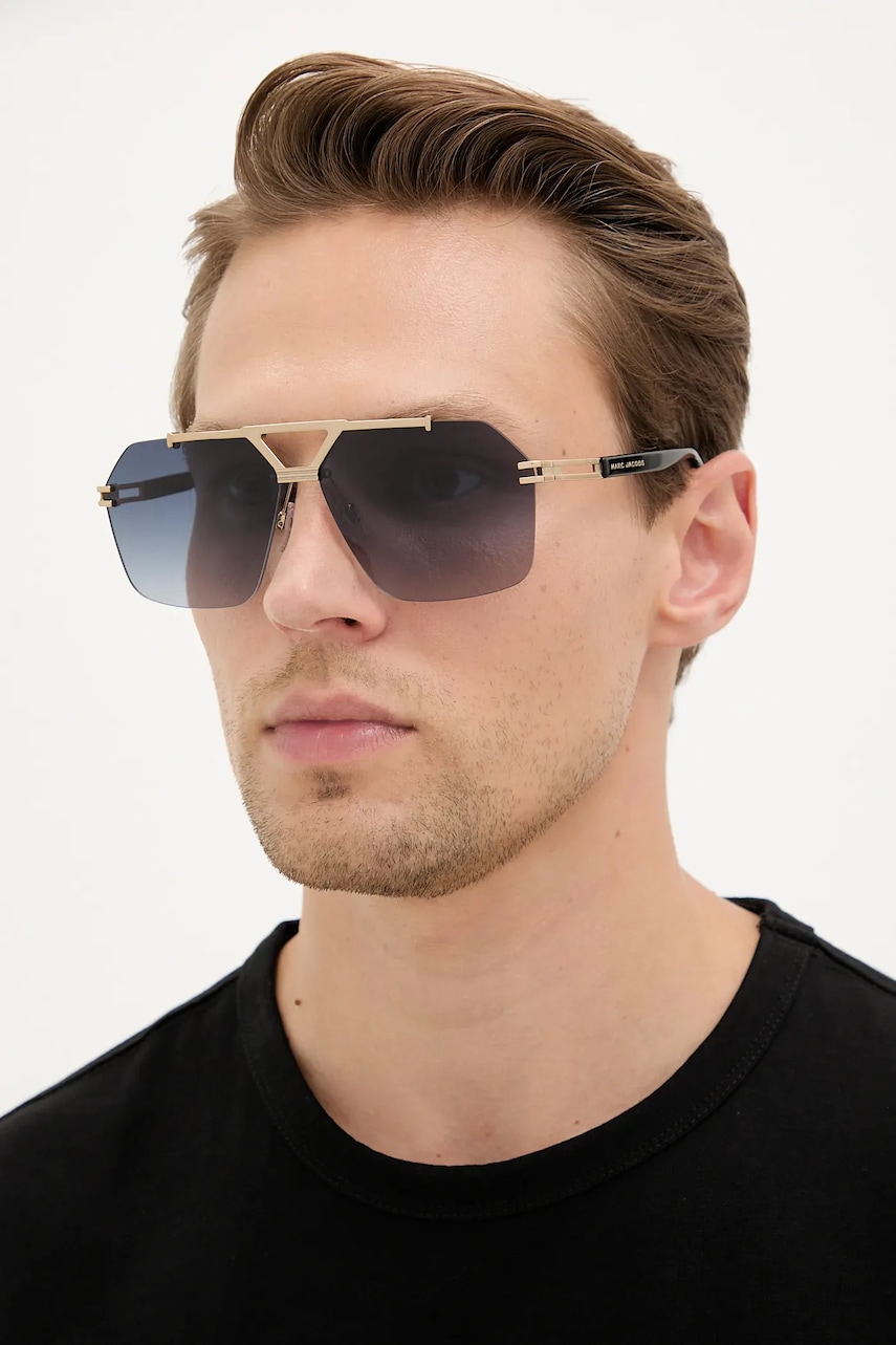 Levně Brýle Marc Jacobs pánské, černá barva, MARC 837/S