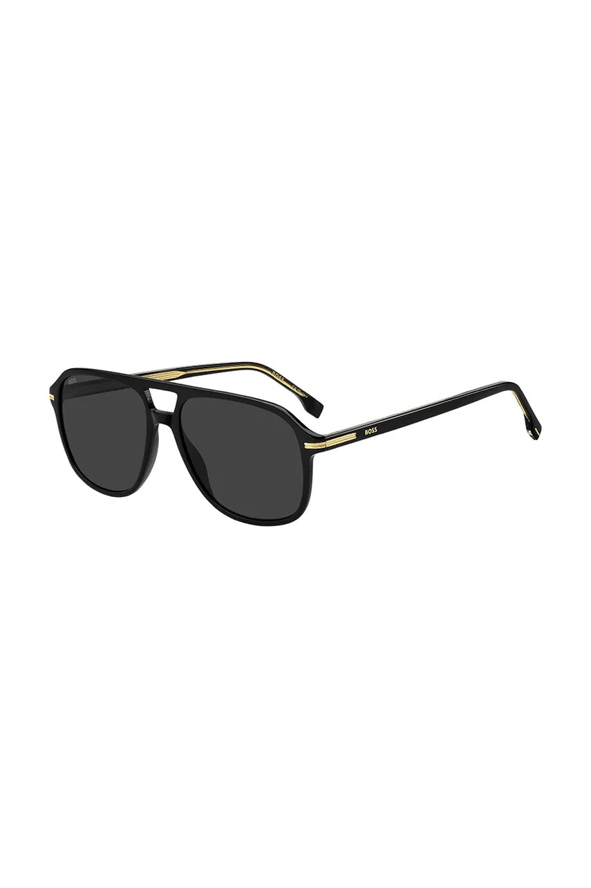 BOSS ochelari barbati, culoarea negru, BOSS 1751/S