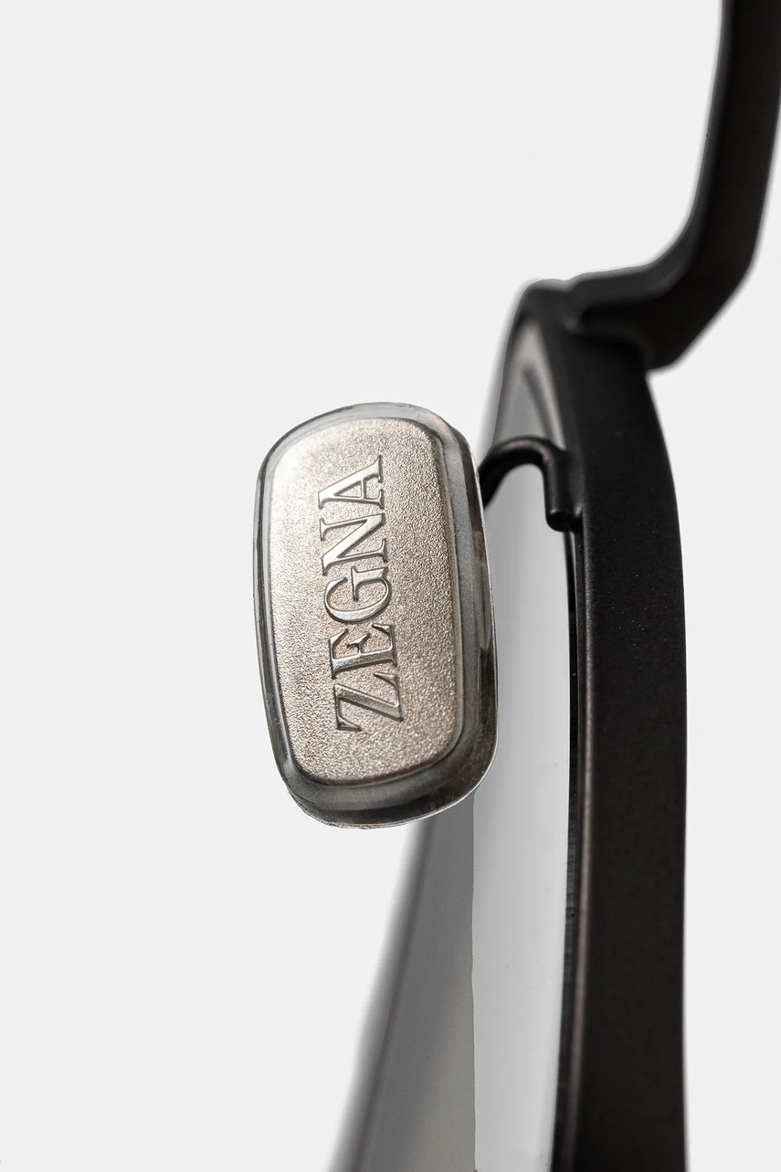 Γυαλιά ηλίου Zegna ανδρικά, χρώμα: ασημί, EZ0256_4909N φωτογραφία