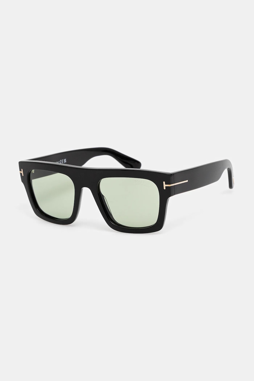 Tom Ford ochelari de soare Fausto bărbați, culoarea negru, FT0711_5301N