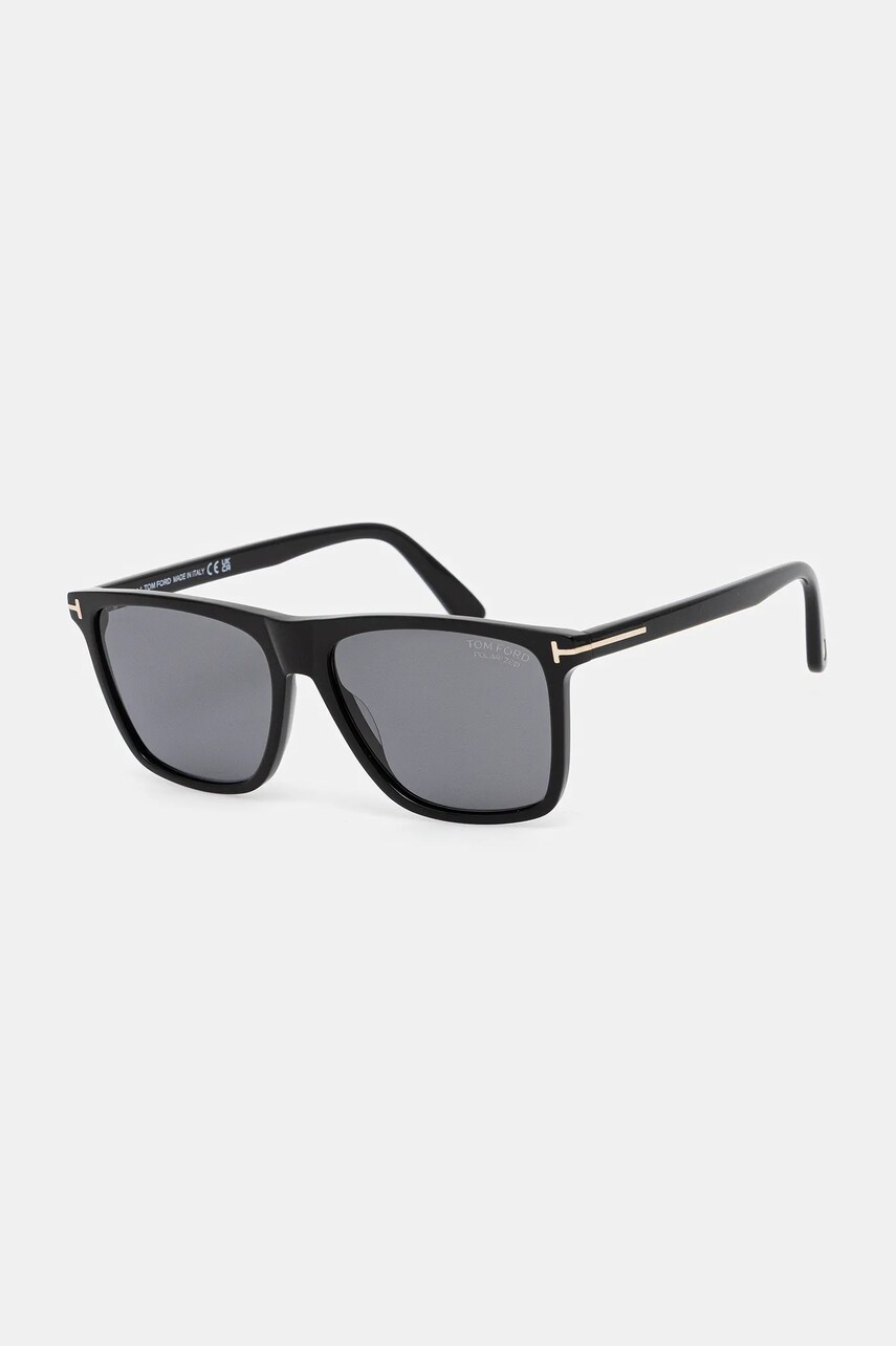 Tom Ford ochelari de soare Fletcher bărbați, culoarea negru, FT0832_5701D