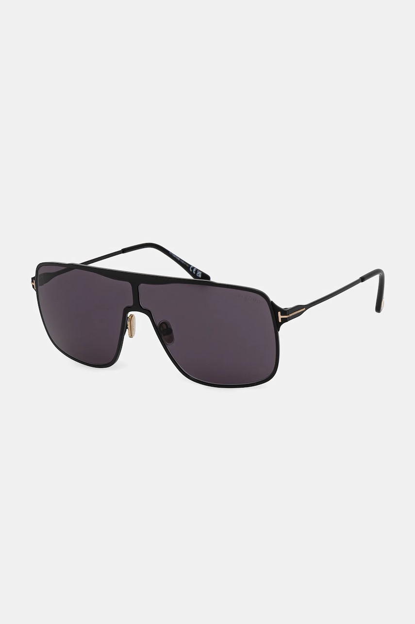 Tom Ford ochelari de soare Zappa culoarea negru, FT1173_6901A Tom Ford ochelari de soare Zappa culoarea negru, FT1173_6901A