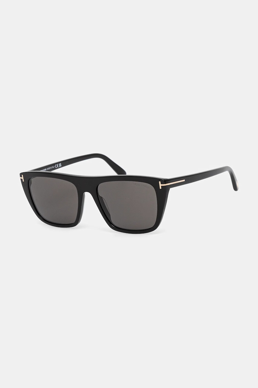 Tom Ford ochelari de soare Aslan bărbați, culoarea negru, FT1175_5601A Tom Ford ochelari de soare Aslan bărbați, culoarea negru, FT1175_5601A
