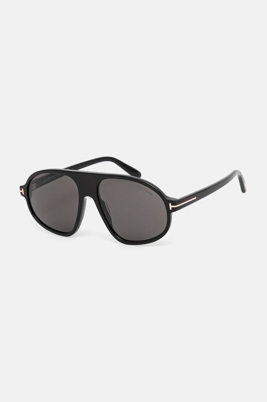 Tom Ford ochelari de soare Cecil bărbați, culoarea negru, FT1178_5801A