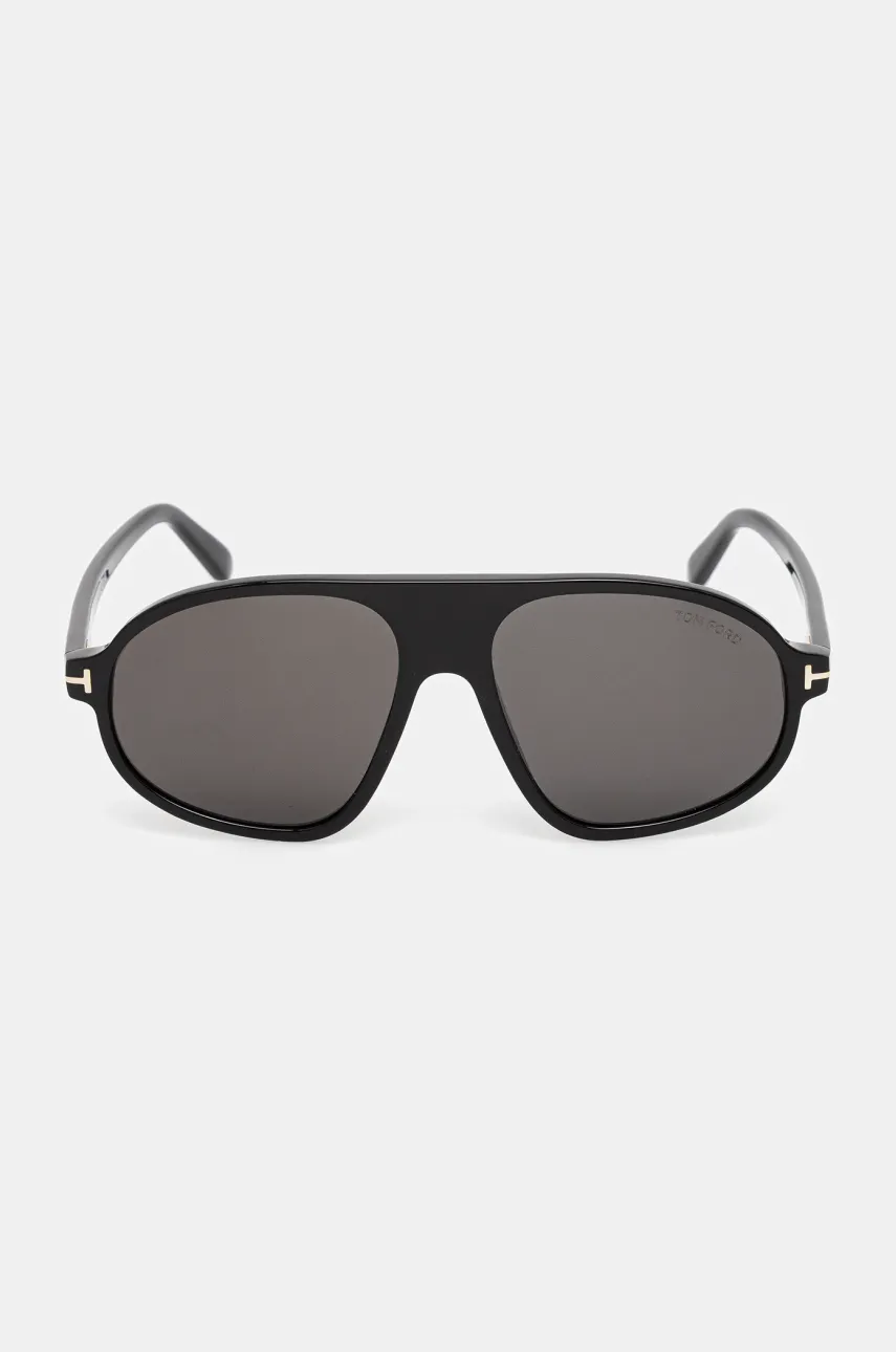Солнцезащитные очки Tom Ford Cecil мужские цвет чёрный FT1178_5801A Солнцезащитные очки Tom Ford Cecil мужские цвет чёрный FT1178_5801A