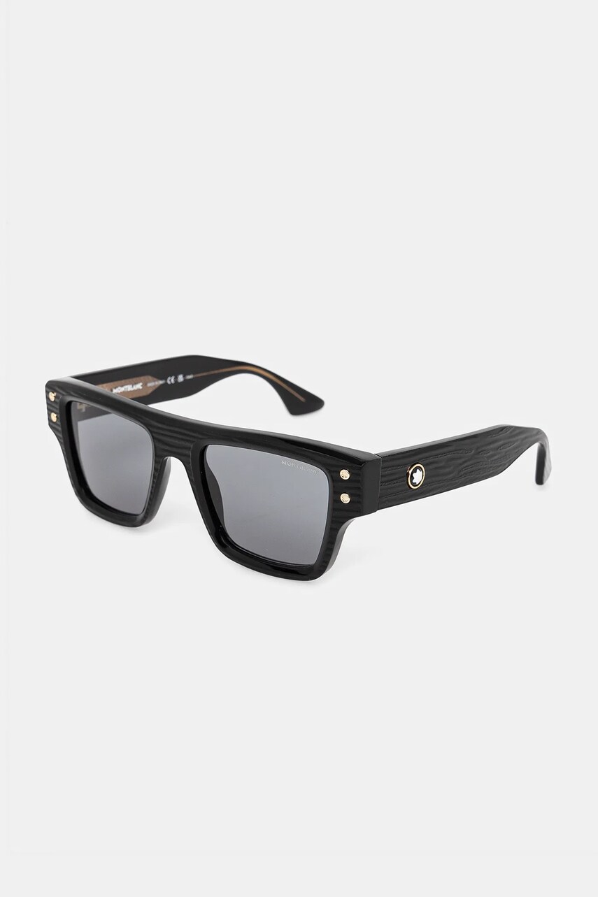 Montblanc ochelari bărbați, culoarea negru, MB0253S