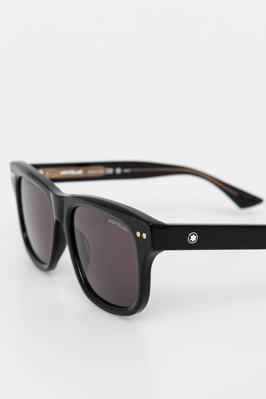 Γυαλιά ηλίου Montblanc χρώμα: μαύρο, MB0319S φωτογραφία