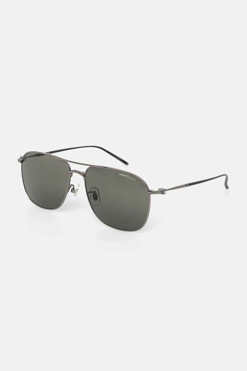 Montblanc ochelari de soare barbati, culoarea bordo, MB0417SA