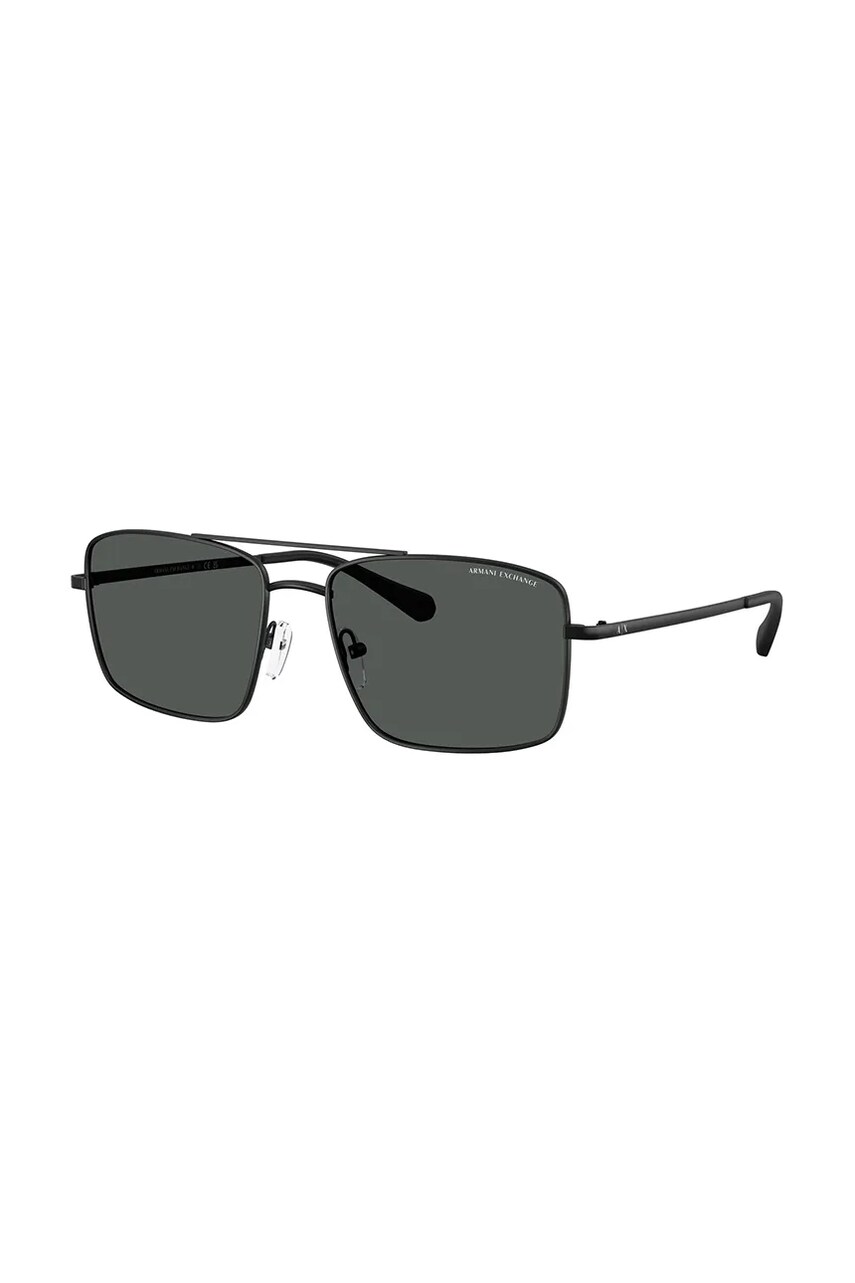 Armani Exchange ochelari de soare bărbați, culoarea negru, 0AX2054S