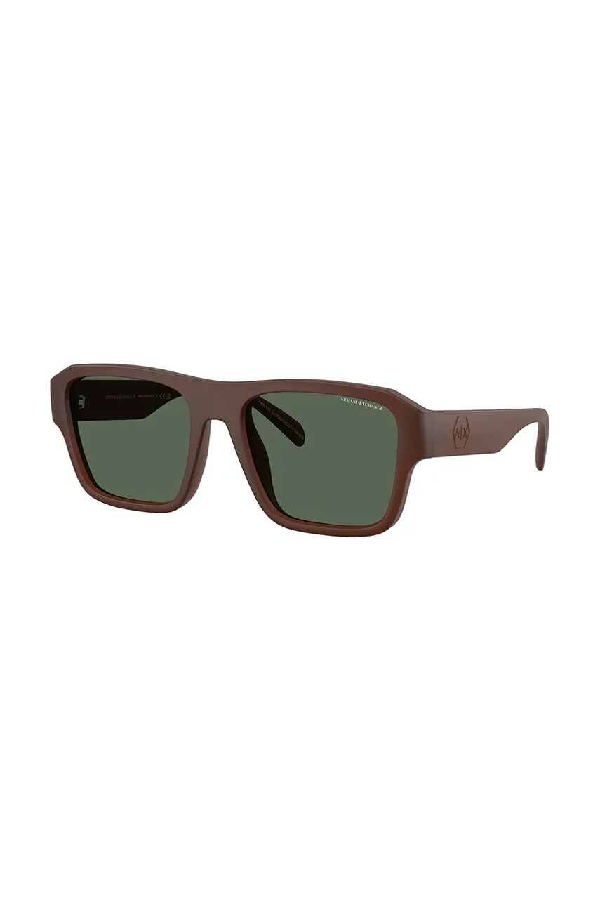 Armani Exchange ochelari de soare barbati, culoarea bej, 0AX4154SU