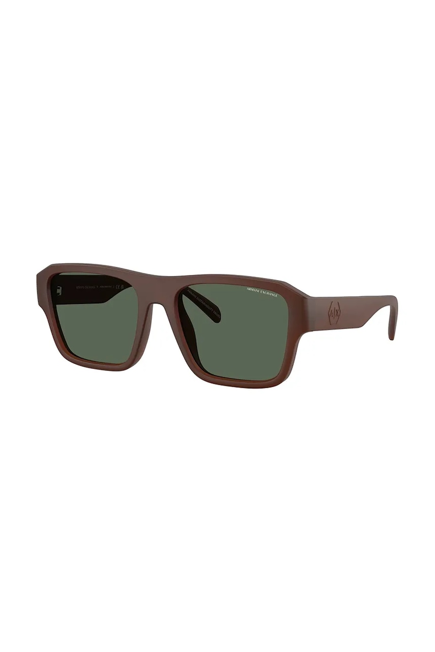 Armani Exchange ochelari de soare bărbați, culoarea bej, 0AX4154SU