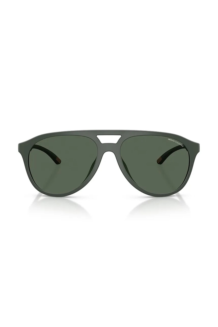 Солнцезащитные очки Armani Exchange мужские цвет зелёный 0AX4156SU Солнцезащитные очки Armani Exchange мужские цвет зелёный 0AX4156SU