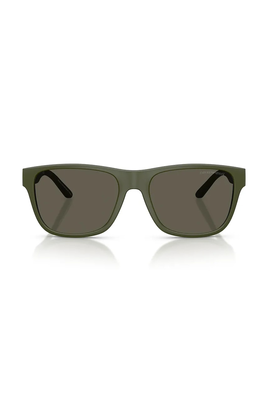 Солнцезащитные очки Emporio Armani мужские цвет зелёный 0EA4243 Солнцезащитные очки Emporio Armani мужские цвет зелёный 0EA4243