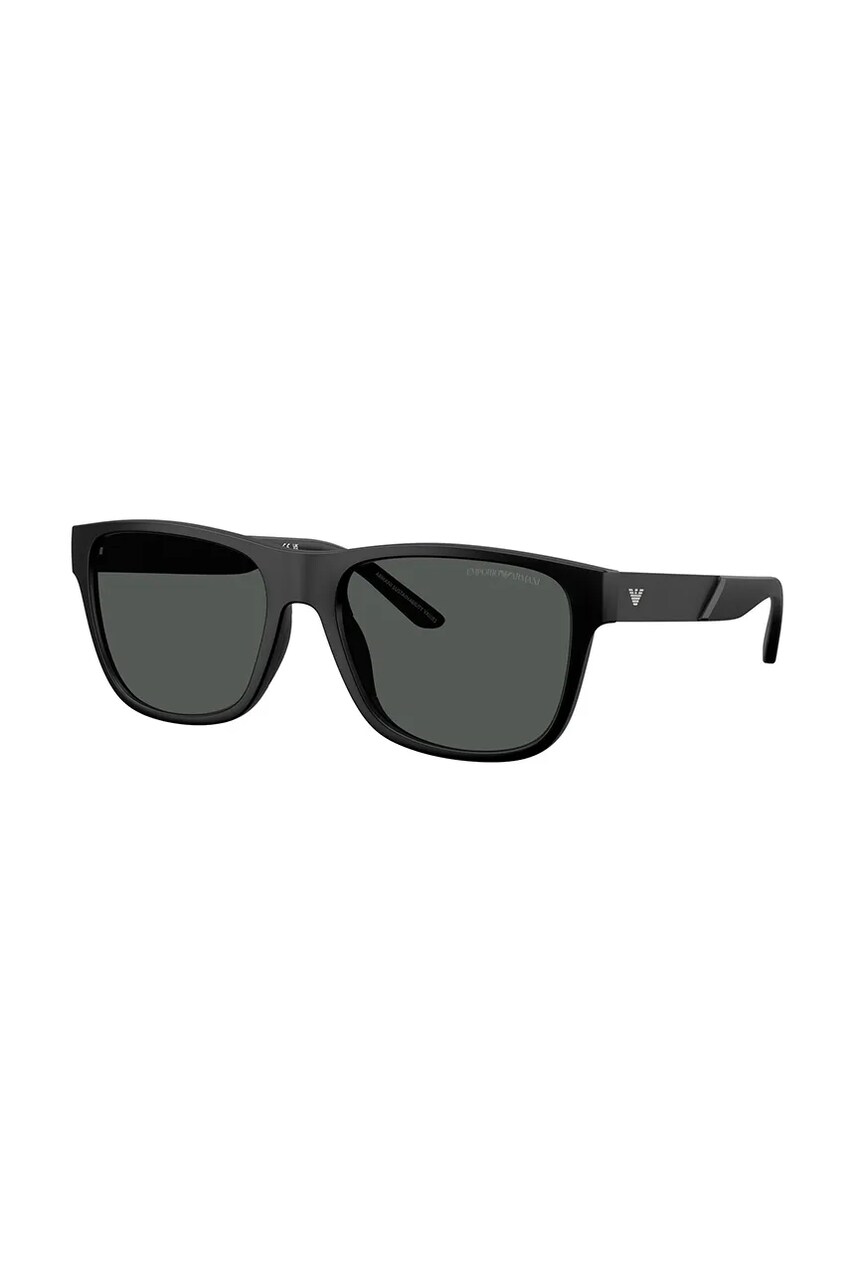 Emporio Armani ochelari de soare barbati, culoarea negru, 0EA4243