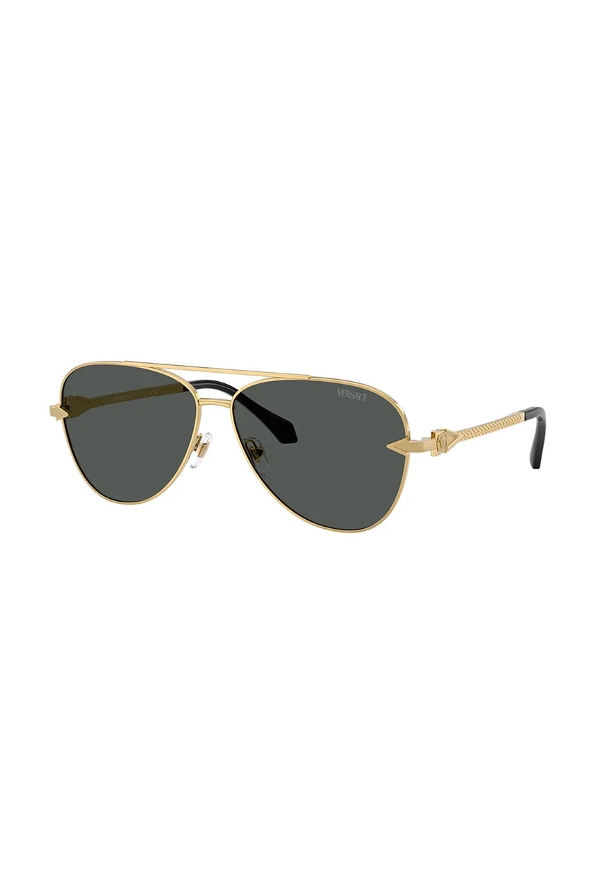 Versace ochelari de soare culoarea auriu, 0VE2283