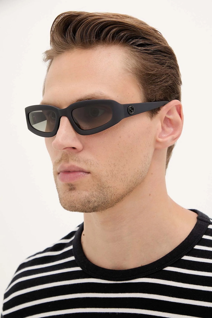 Gucci ochelari de soare culoarea gri, GG1787S