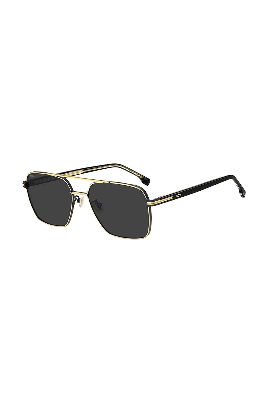 BOSS ochelari de soare culoarea negru, BOSS 1846/G/S