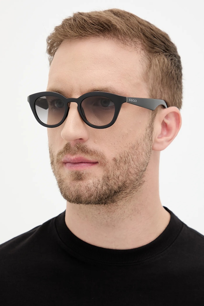 Gucci ochelari de soare culoarea negru, GG1934S
