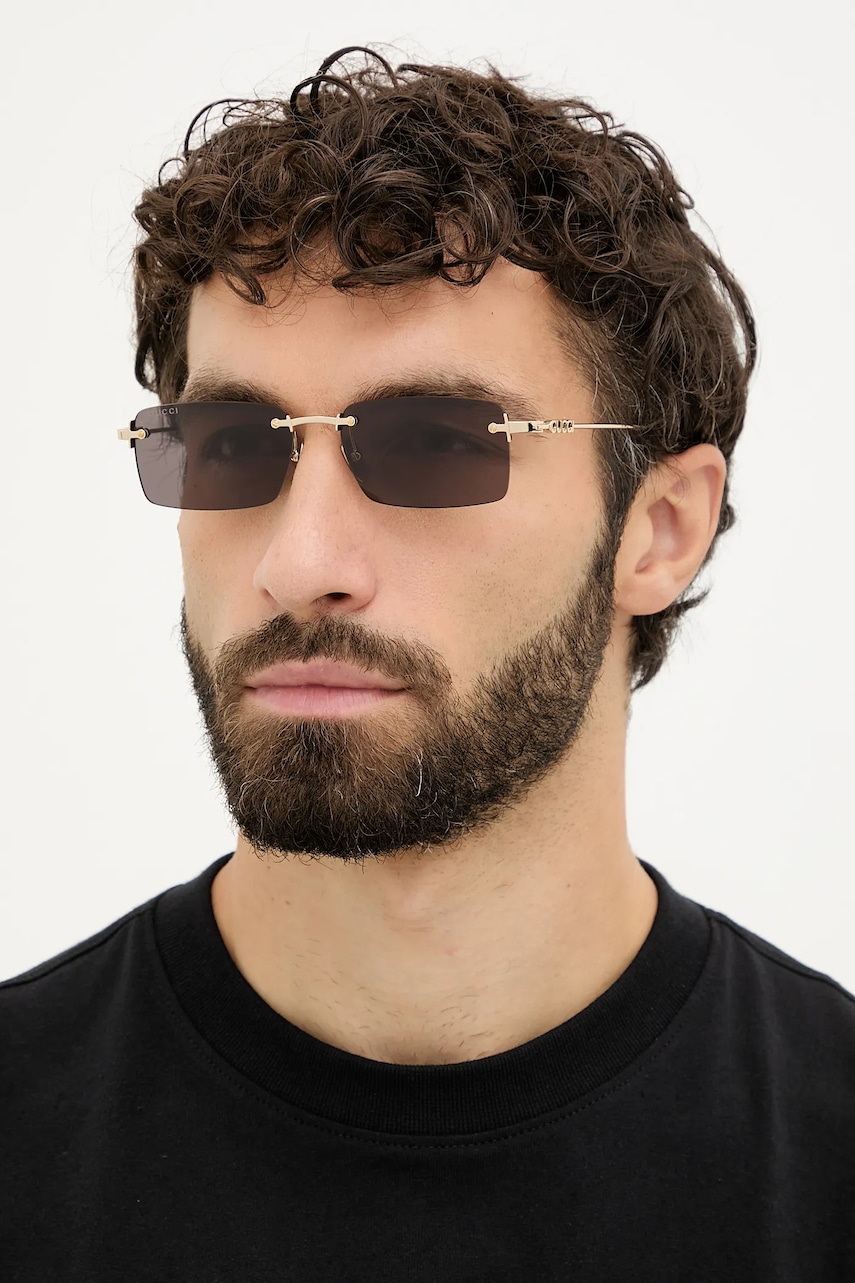 Gucci ochelari de soare culoarea auriu, GG1941S