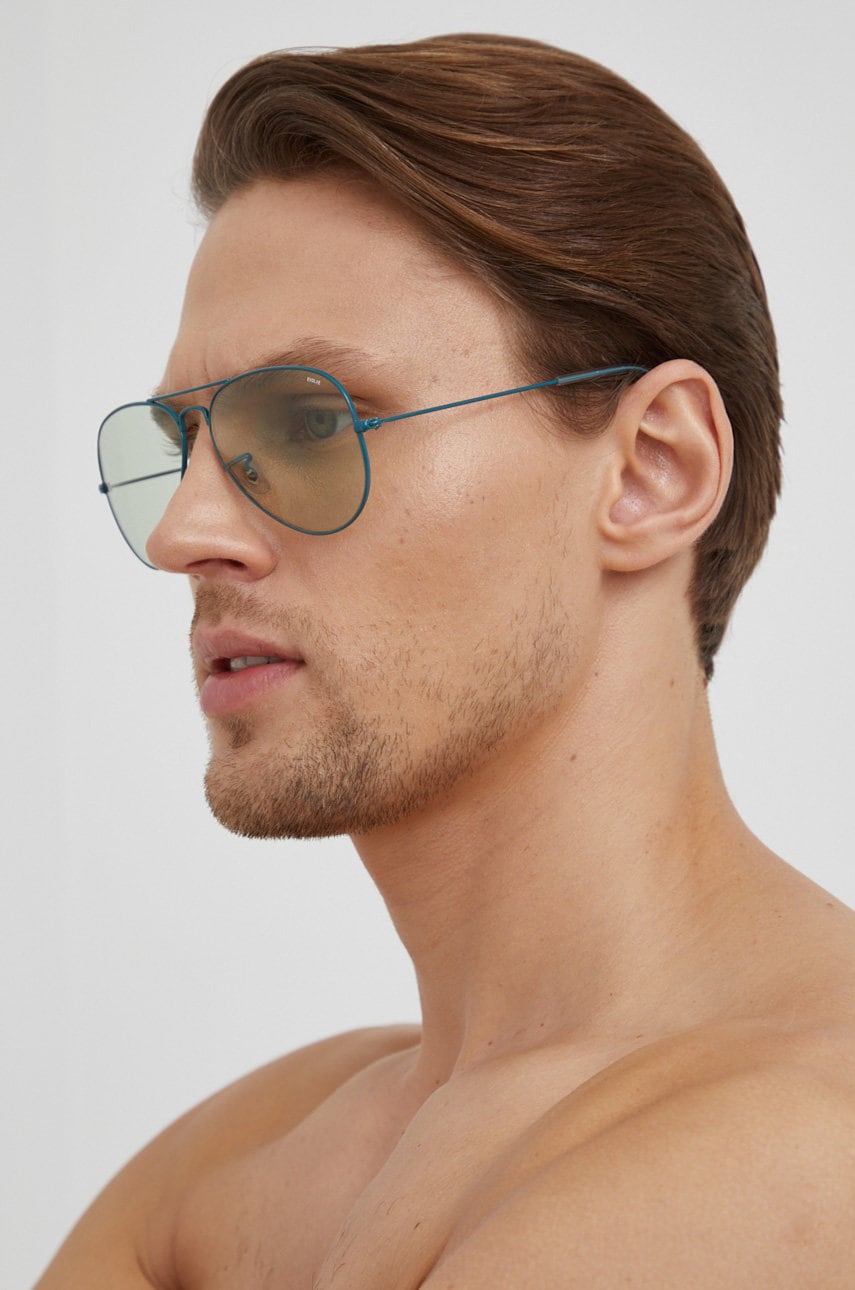 Ray-ban ochelari culoarea argintiu