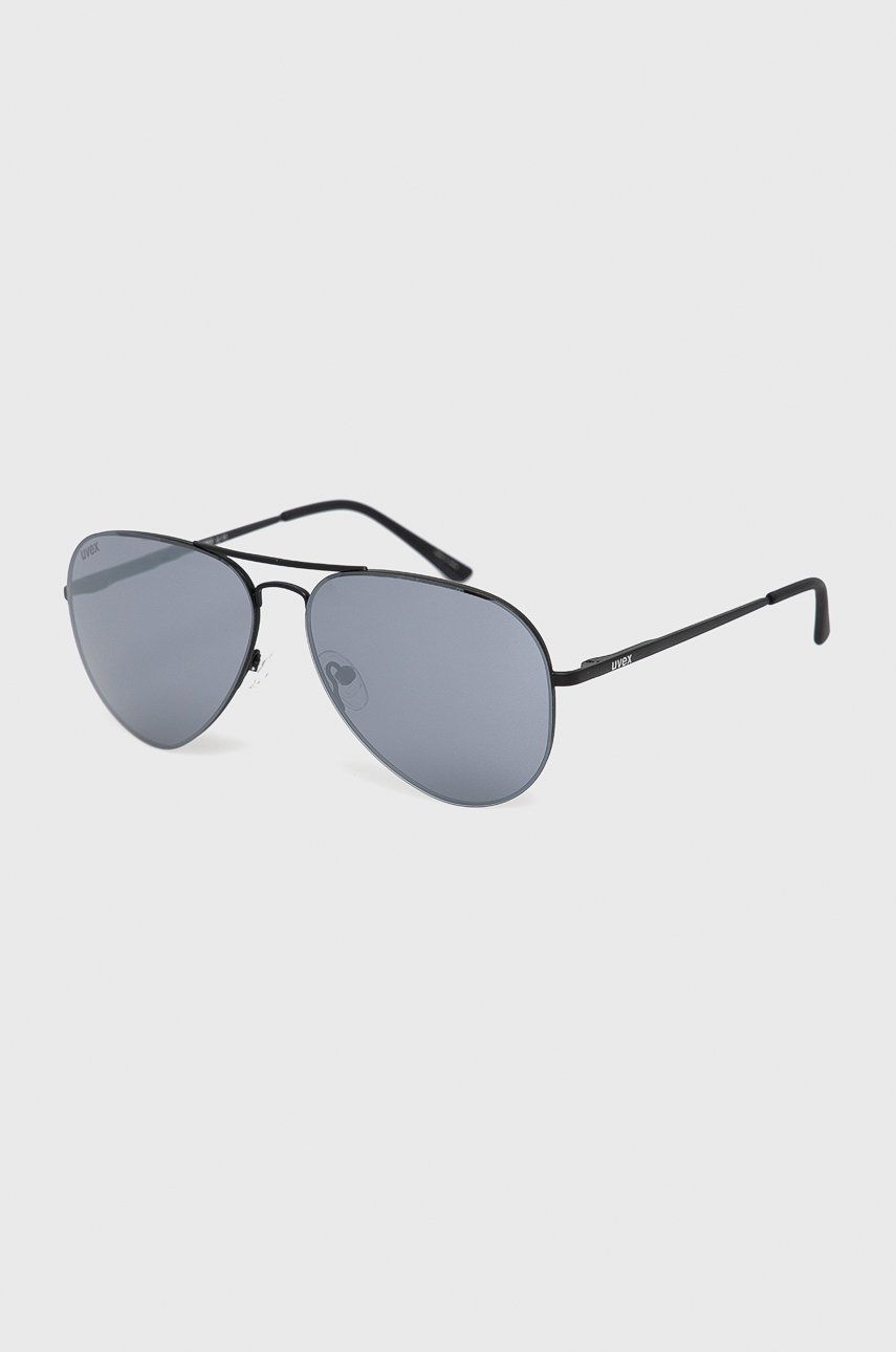 Uvex okulary przeciwsłoneczne Lgl 45 kolor czarny