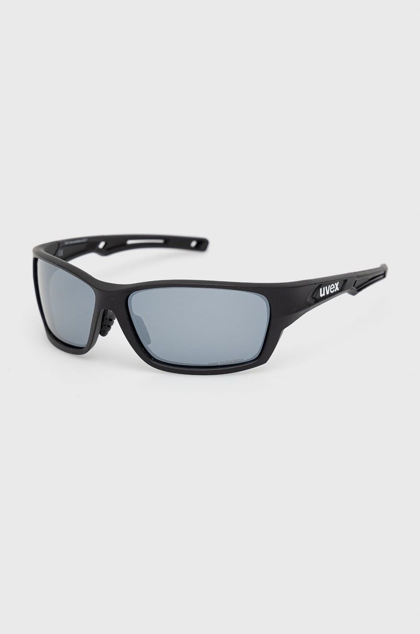Uvex ochelari de soare Sportstyle 232 P culoarea negru