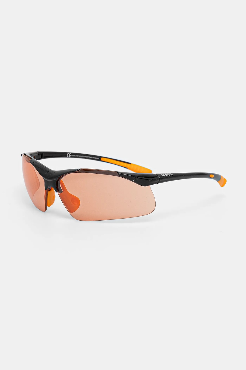Uvex ochelari de soare culoarea negru Uvex ochelari de soare culoarea negru