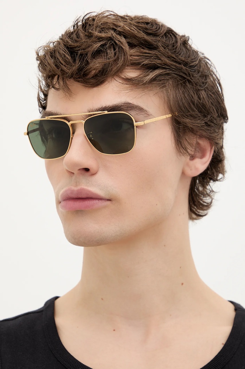 

Слънчеви очила Ray-Ban NEW CARAVAN в златисто 0RB3636, Злато