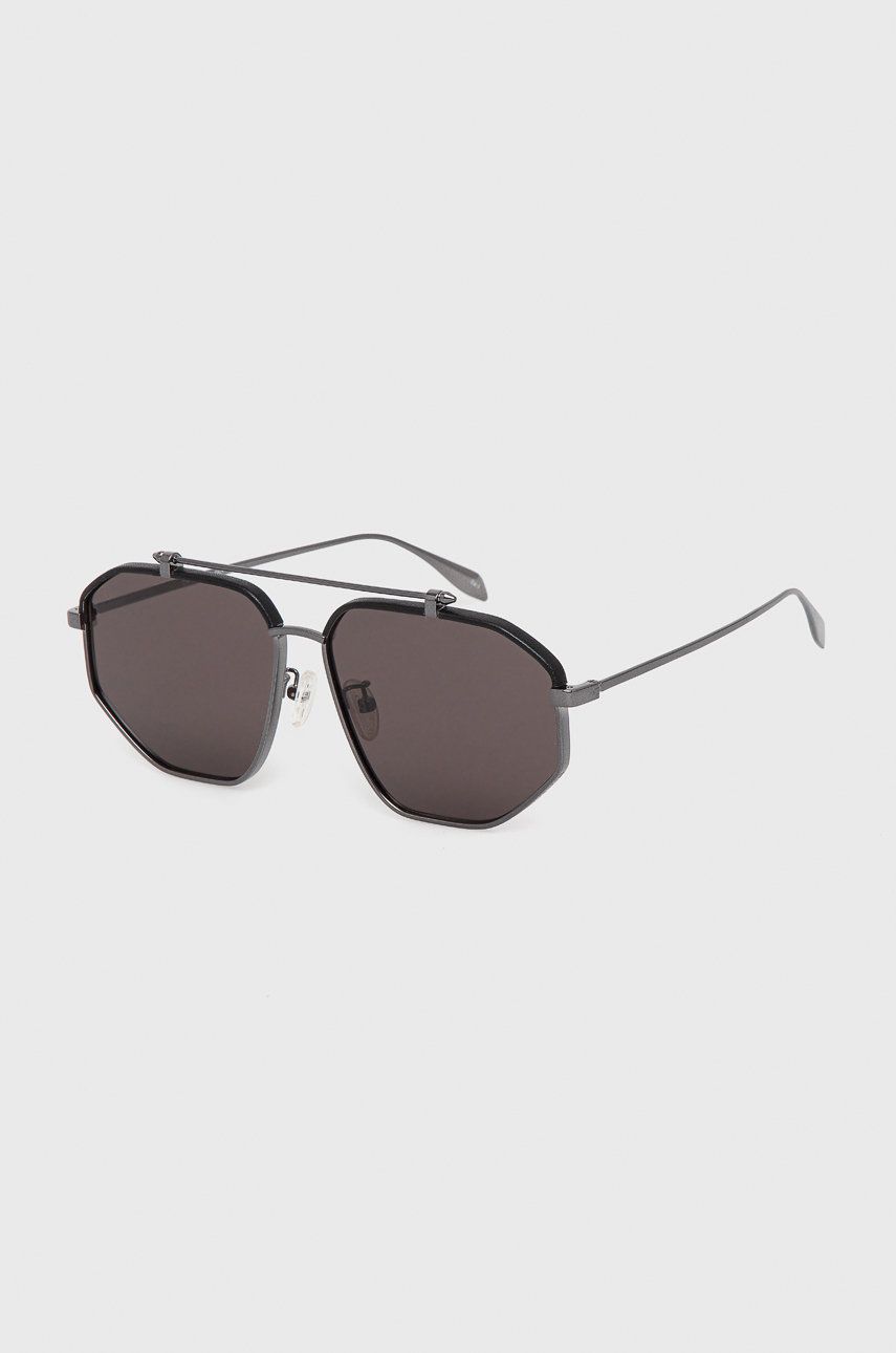 Alexander McQueen ochelari de soare culoarea negru ACCESORII imagine megaplaza.ro