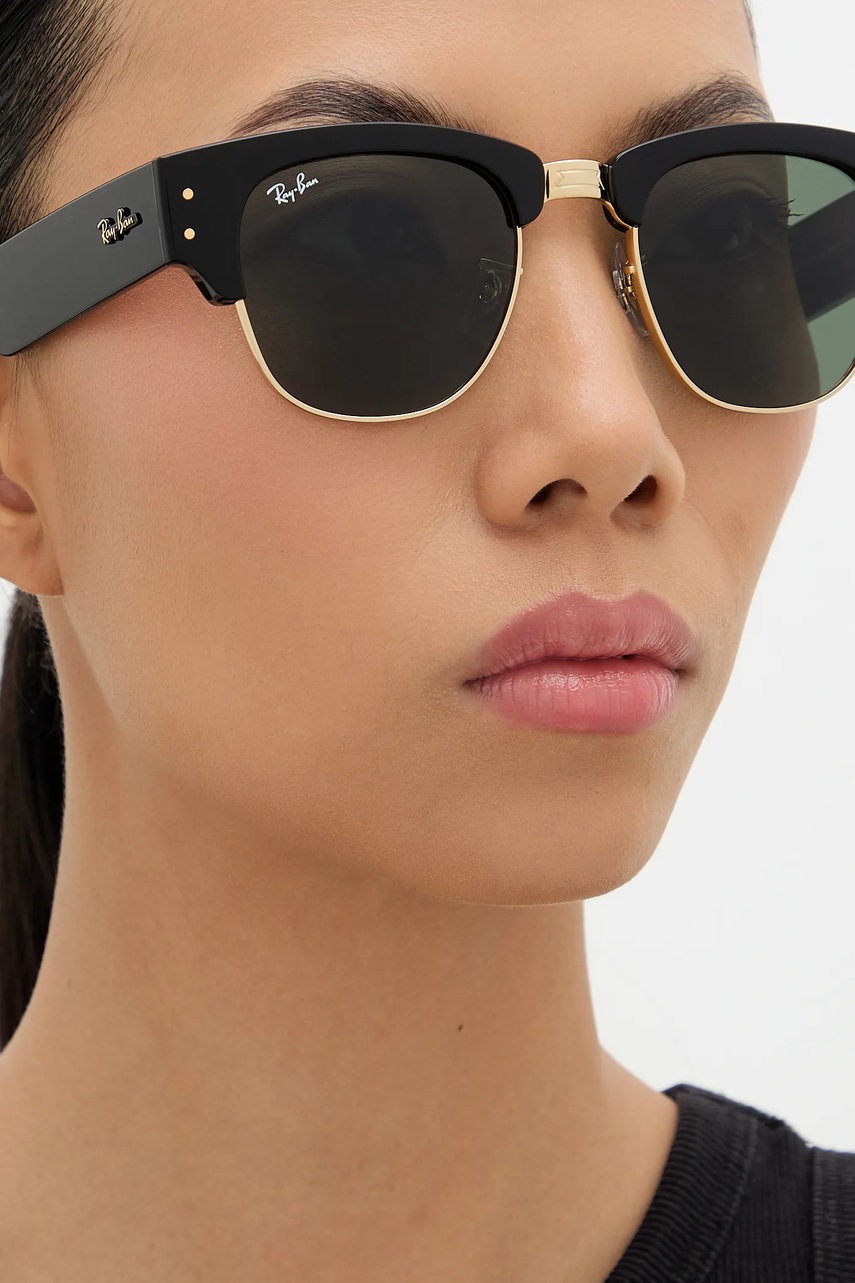 Γυαλιά ηλίου Ray-Ban χρώμα: μαύρο φωτογραφία