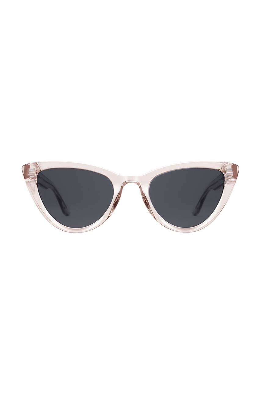 Daniel Wellington ochelari de soare culoarea transparent