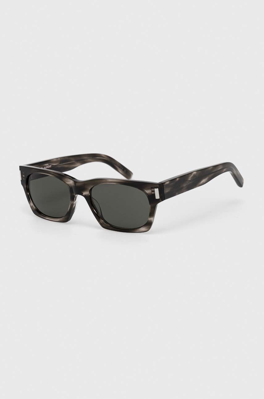 Saint Laurent ochelari de soare culoarea gri Saint Laurent ochelari de soare culoarea gri
