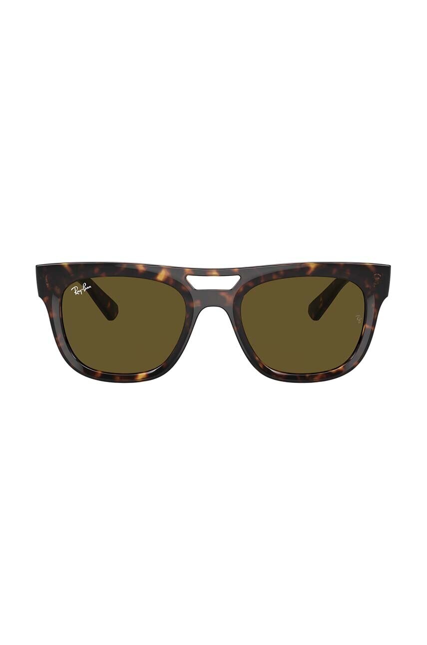 Levně Sluneční brýle Ray-Ban PHIL hnědá barva, 0RB4426