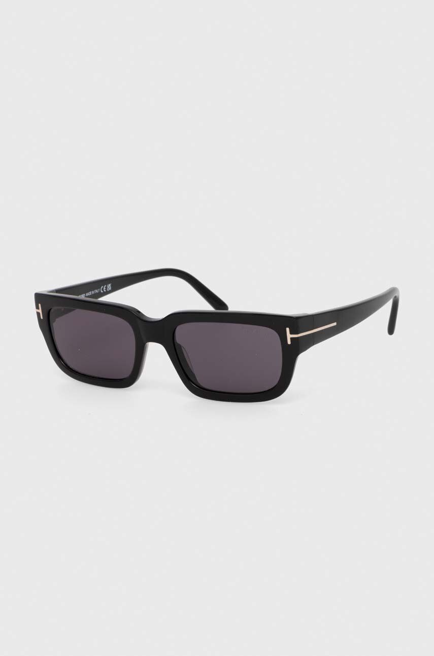 Tom Ford ochelari de soare culoarea negru, FT1075_5401A