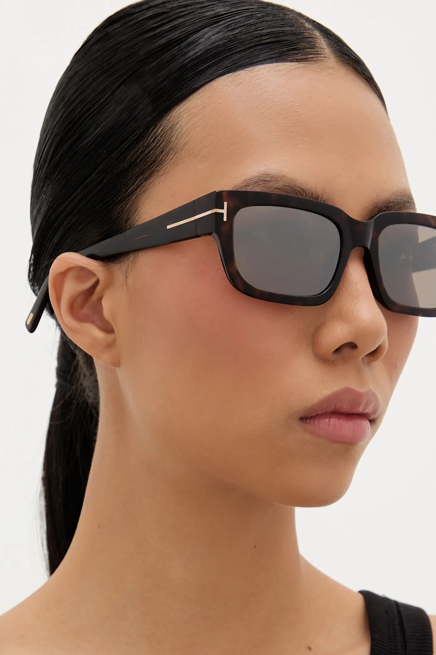 Γυαλιά ηλίου Tom Ford χρώμα: καφέ, FT1075_5452L φωτογραφία