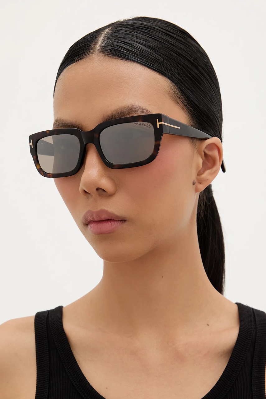 Γυαλιά ηλίου Tom Ford χρώμα: καφέ, FT1075_5452L φωτογραφία