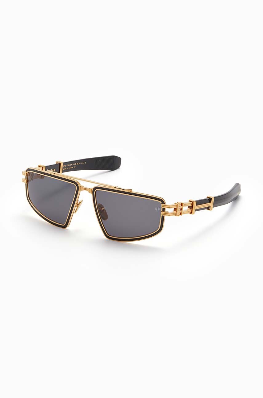 

Слънчеви очила Balmain TITAN в златисто BPS-139A, Злато