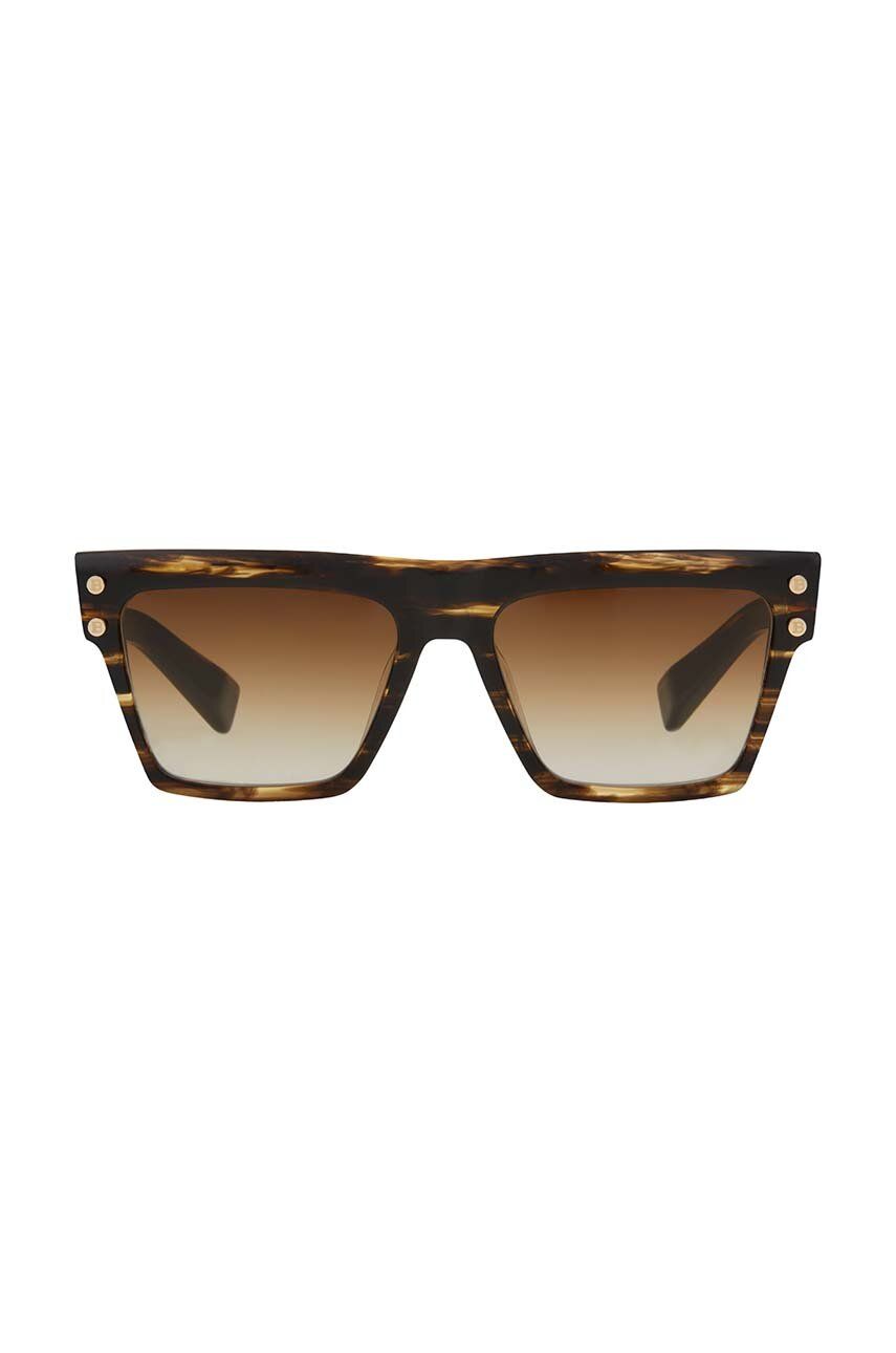 Balmain ochelari de soare B - V culoarea maro, BPS-121B