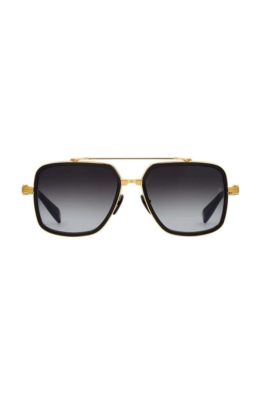 Balmain ochelari de soare OFFICIER culoarea negru, BPS-108A Balmain ochelari de soare OFFICIER culoarea negru, BPS-108A