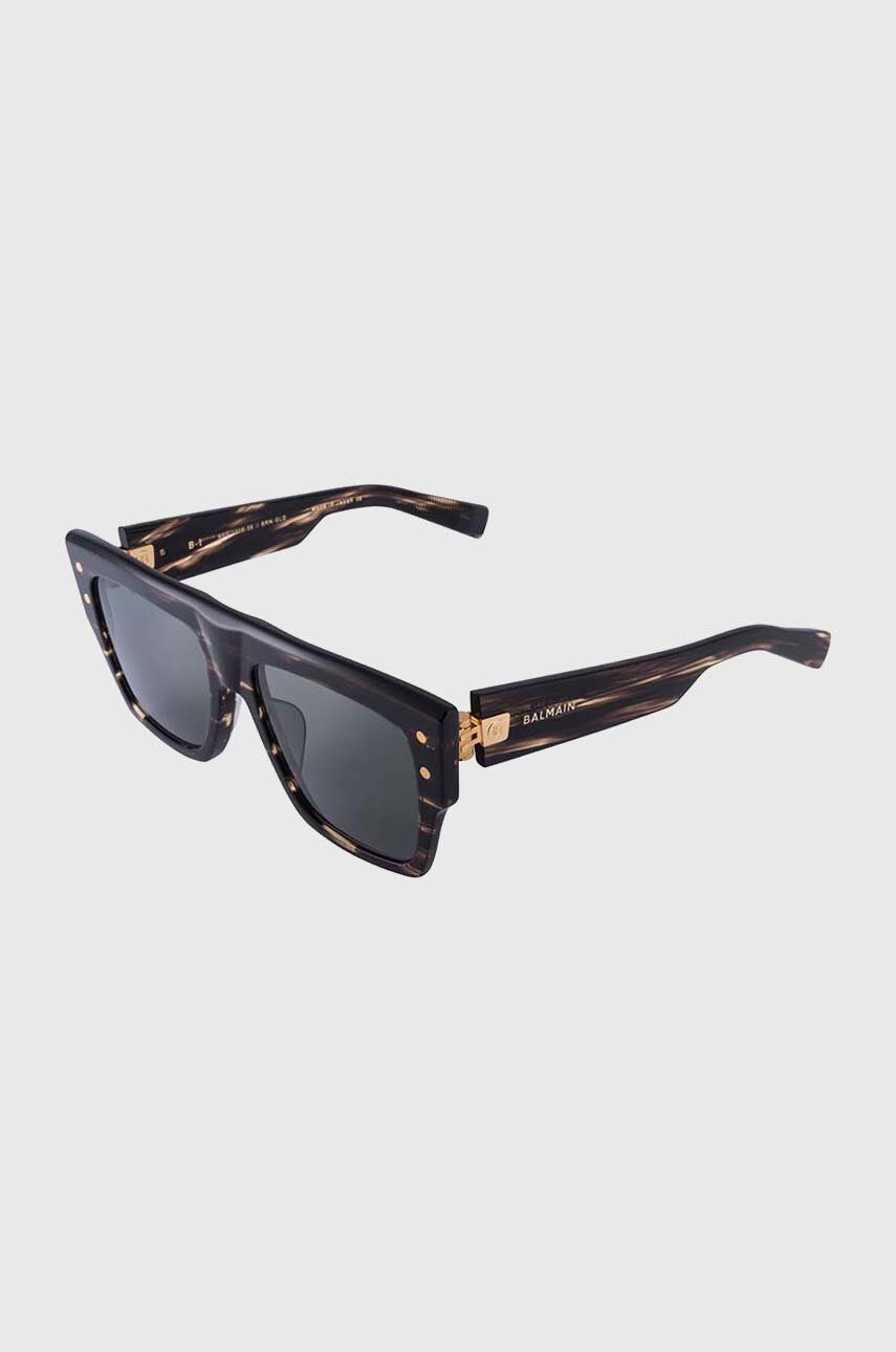 Balmain ochelari de soare B - I culoarea maro, BPS-100B