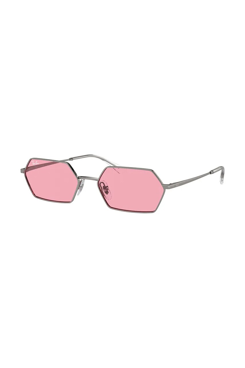 Ray-Ban ochelari de soare culoarea argintiu, 0RB3728